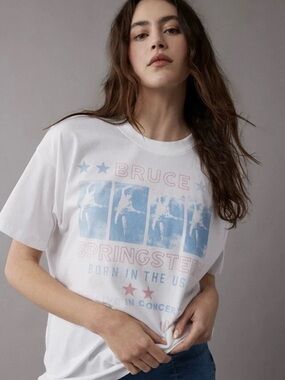 American Eagle oversized Bruce Springsteen graphic T-shirt